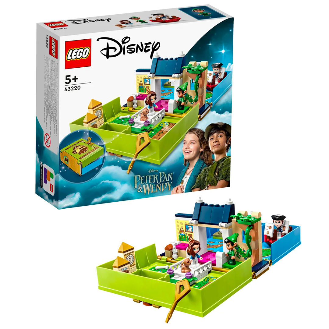 Nouveaut lego disney 2023 43220 peter pan wendy s storybook