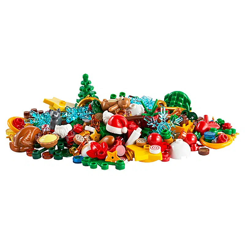 LEGO thematic polybag 40609 Christmas Fun VIP AddOn Pack first visual