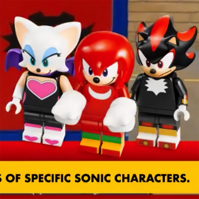 LEGO Sonic The Hedgehog 2025 premier visuel de Rouge the Bat