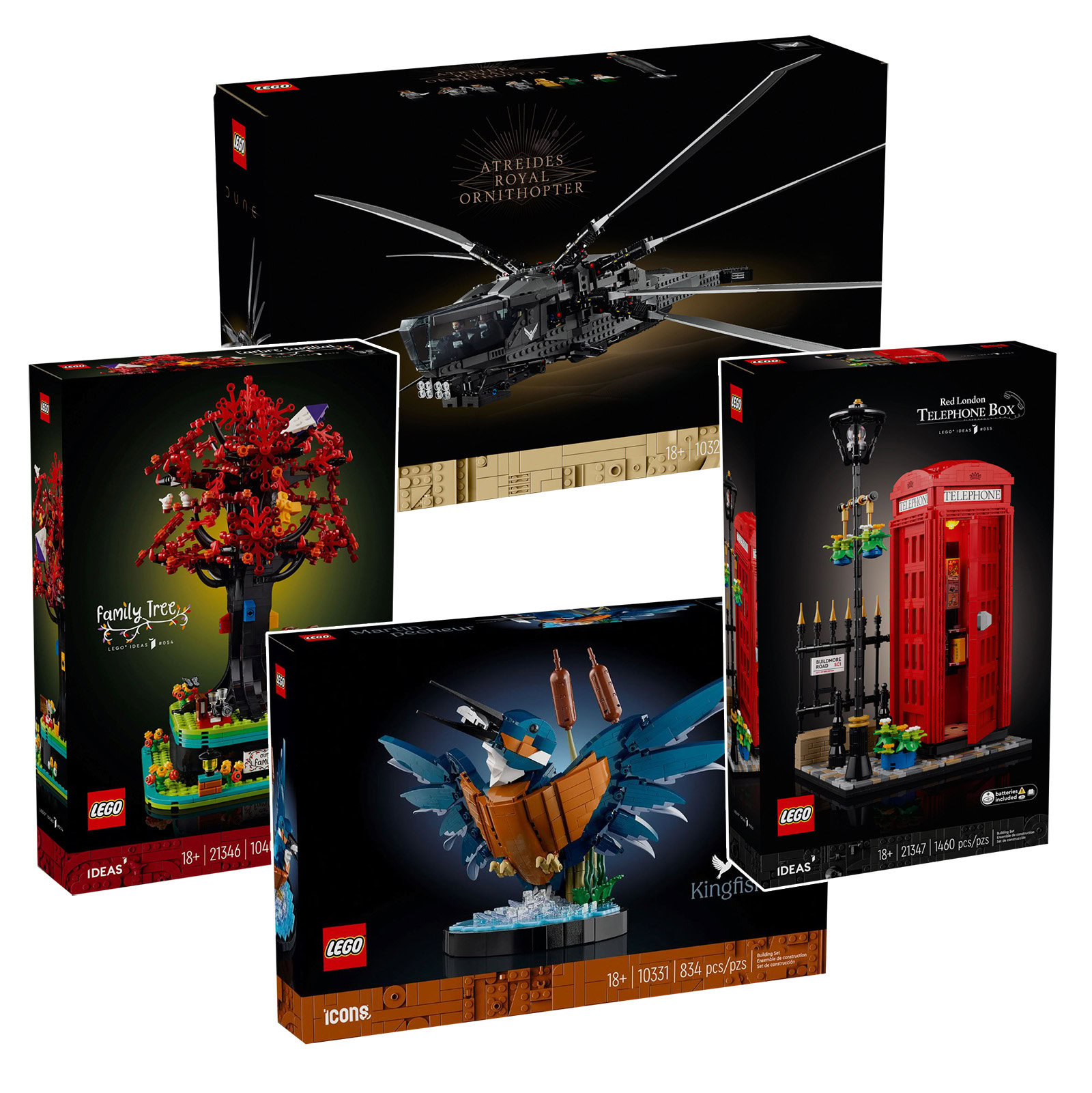 On the LEGO Shop the new products for February 2024 are available