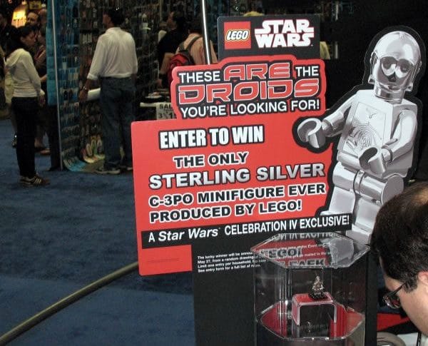 C-3PO Sterling Silfur [Exclusive Celebration VI]