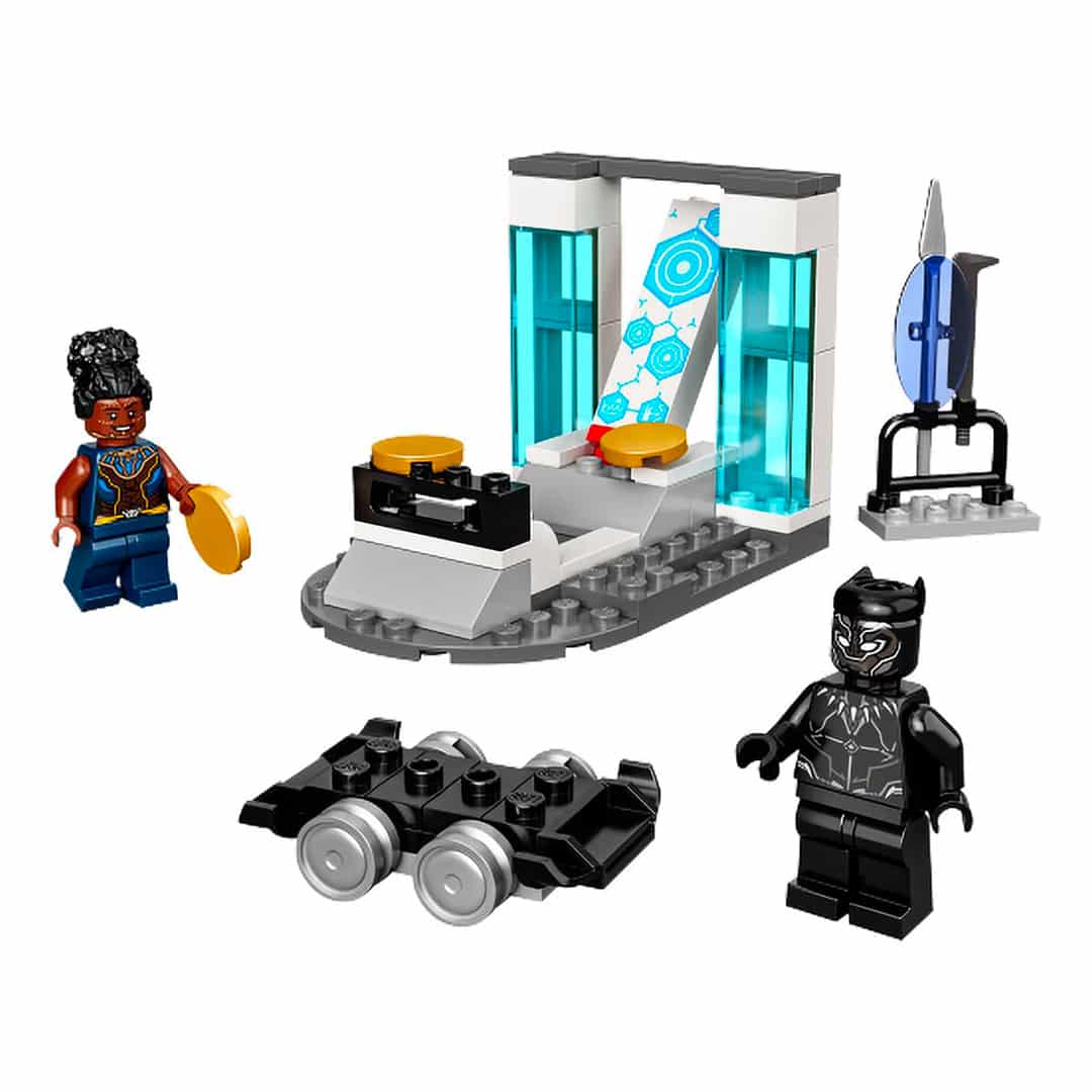 thor and black panther lego set
