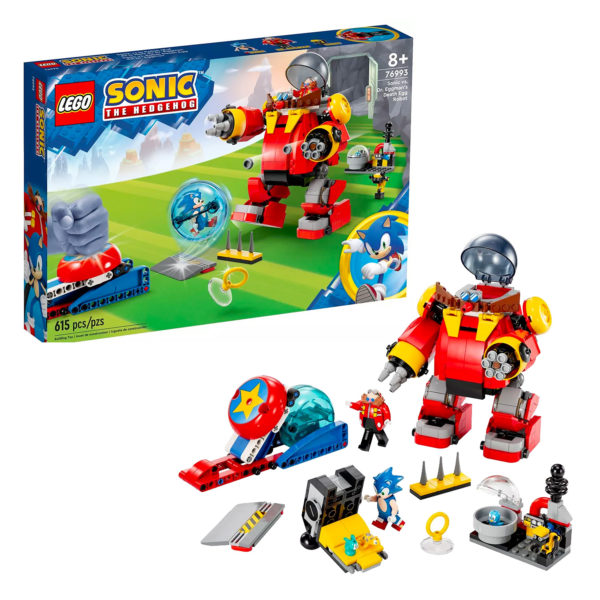 76993 lego Sonic ježek dr eggman robot smrtící vejce