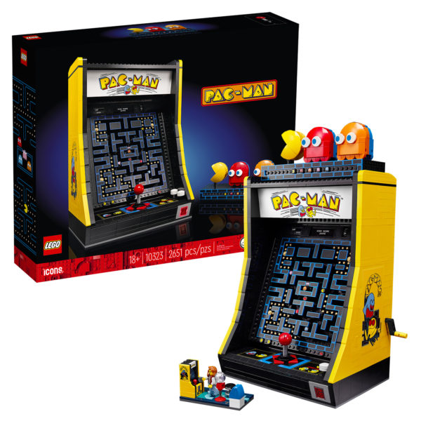 10323 ikon lego mesin arked pac man 4