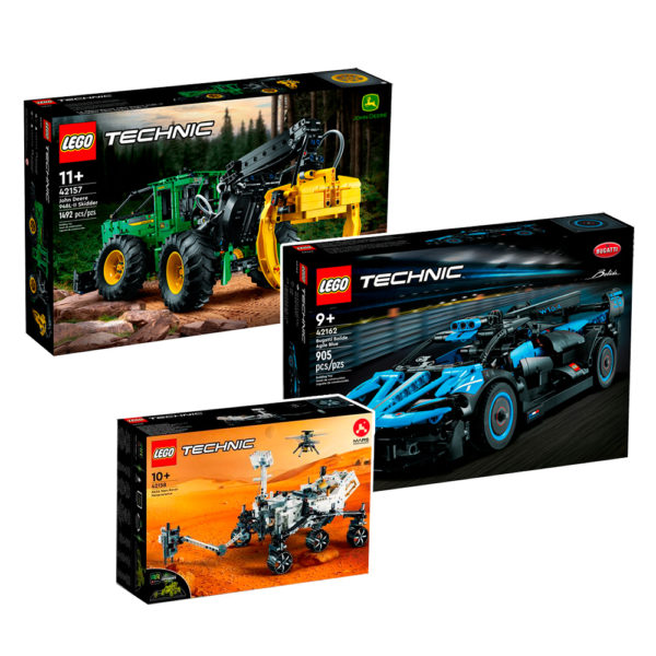 bagong lego technic summer 2023 nasa john deere bugatti