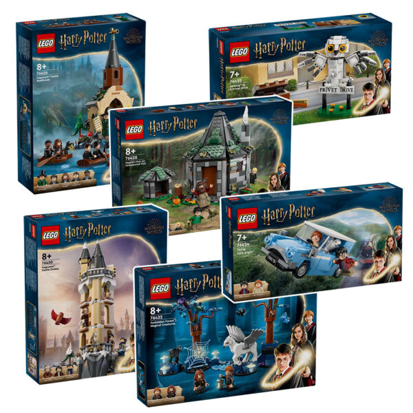 Nouveautés LEGO Harry Potter, Speed Champions et Marvel 2024 les sets