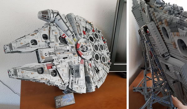 Si vous ne savez pas où mettre votre Millennium Falcon UCS... - HOTH BRICKS