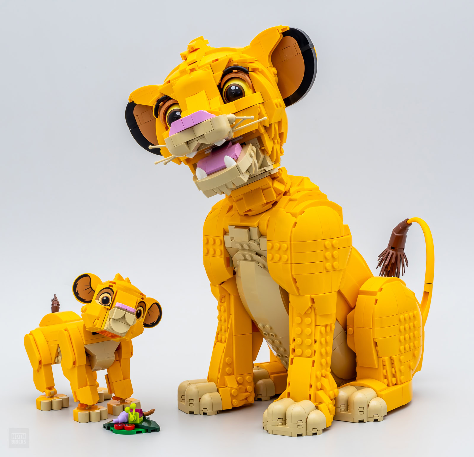 Très vite testés : LEGO Disney 43243 Simba the Lion King Cub et 43247 ...