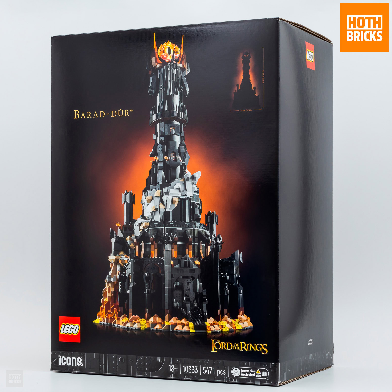 Concours : un exemplaire du set LEGO ICONS 10333 The Lord of the Rings ...