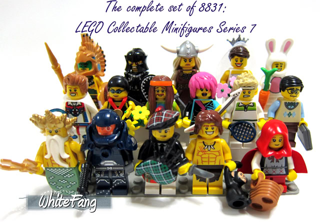 8831 Minifigures Series 7 Review