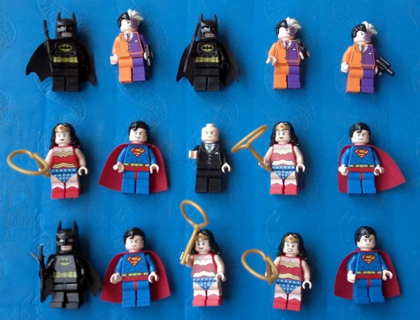 LEGO Superheroes 2012 minifigs