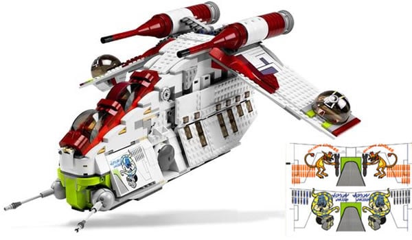 7676 Republic Attack Gunship