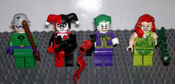 LEGO Superheroes 2012 minifigs