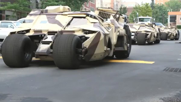 The Dark Knight Rises : Tumbler