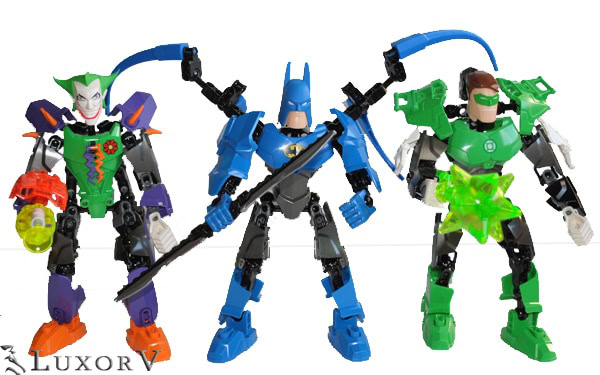 LEGO Super Heroes DC Universe - 4526 Batman, 4527 The Joker & 4528 Green Lantern