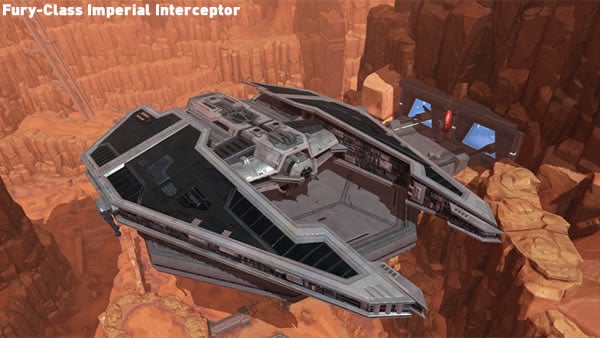 Star Wars The Old Republic - Fury-Class Imperial Interceptor