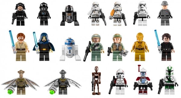 LEGO Star Wars 2012 minifigs