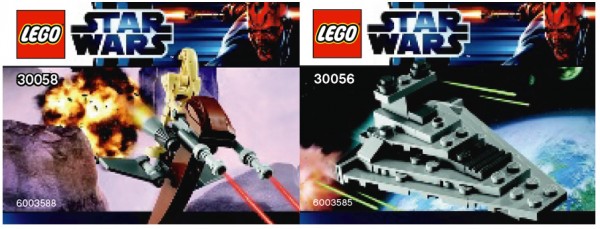 30056 Star Destroyer & 30058 STAP