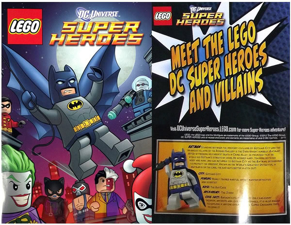 LEGO DC Universe Super Heroes Comic in LEGO Magazine