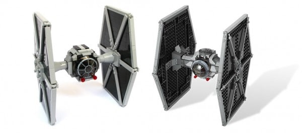 TIE Fighter par 2x4 - LEGO Star Wars 9492 Tie Fighter