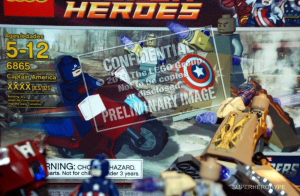 6865 Captain America’s Avenging Cycle