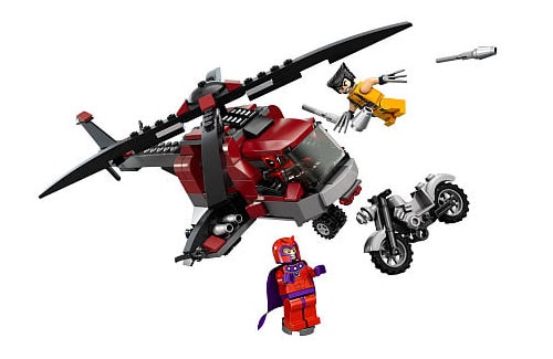 LEGO Super Heroes Marvel 6866 Wolverine's Chopper Showdown