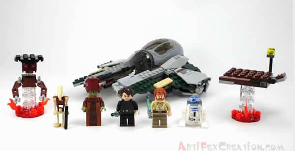 9494 Anakin's Jedi Interceptor par Artifex