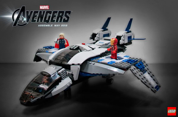 6869 Quinjet Aerial Battle