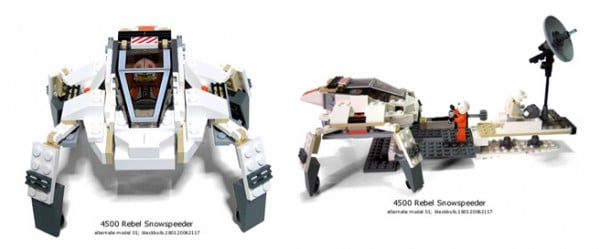 4500 Rebel Snowspeeder Alternate Model 01 par Nicholas Foo