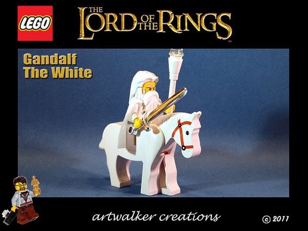 artwalker_ts Lord of the Rings custom minifigs