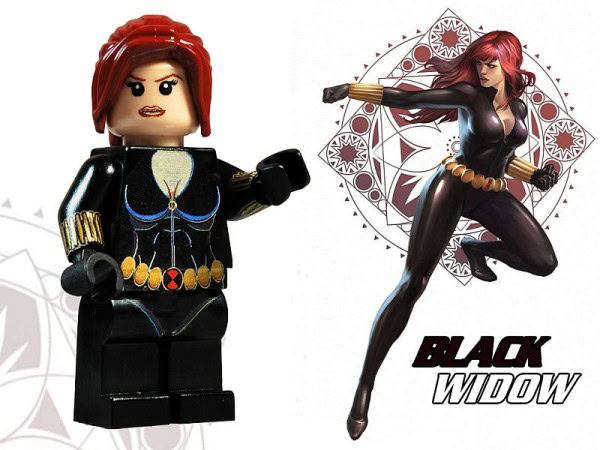 Black Widow par Jared Burks (Fine Clonier)