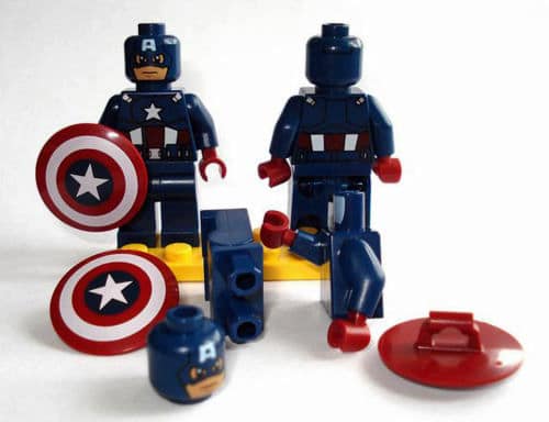 6865 Captain America’s Avenging Cycle - Captain America