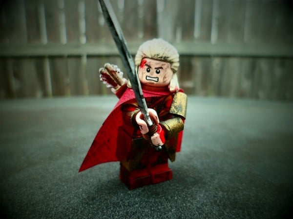 Haldir Custom Minifig  (Lord of the Rings) par Grant Me Your Bacon!