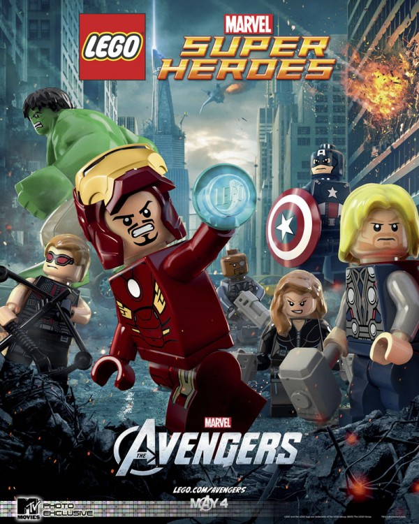 LEGO Super Heroes - Marvel Avengers - Hawkeye, Hulk, Iron Man, Black Widow, Thor, Captain America & Nick Fury