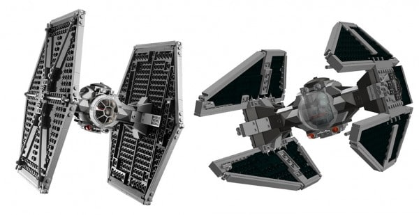 9492 Tie Fighter vs Tie Interceptor (MOC par Chronicler35)