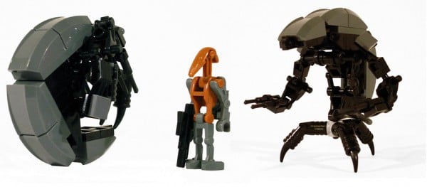 Ultimate LEGO Droideka par lower_torso