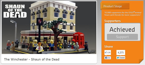 LEGO Cuusoo - The Winchester (Shaun of the Dead)