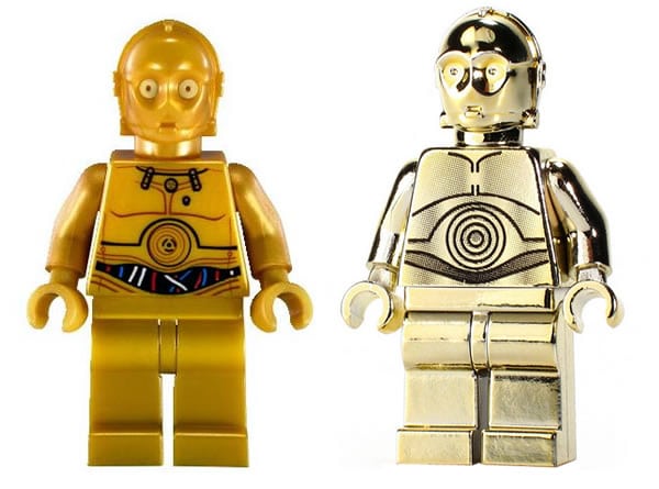 LEGO Star Wars - Chrome Gold C-3PO - C-3PO (9490 Droid Escape)