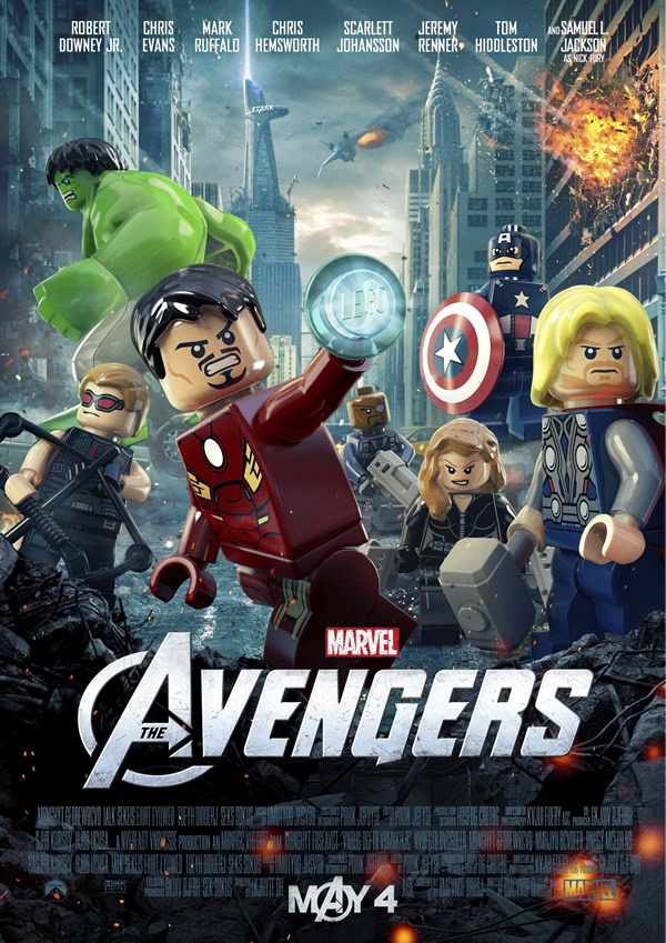 LEGO Super Heroes Marvel - LEGO The Avengers Poster