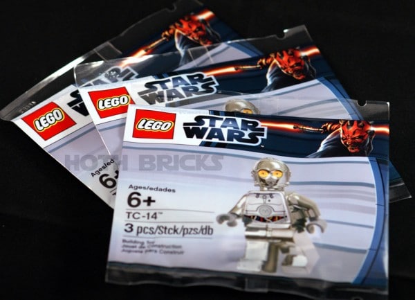 LEGO Star Wars - TC-14 Chrome Silver Exclusive Minifig