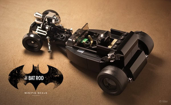 The BatRod Minifig Version par _Tiler