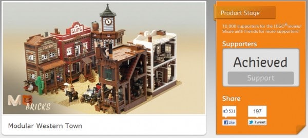 LEGO Cuusoo - Modular Western Town