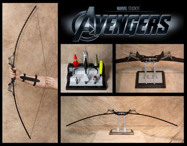 Hawkeye props par buriedbybricks