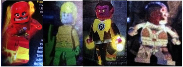 LEGO Batman 2 DC Super Heroes . Flash, Aquaman, Sinestro & Cyborg