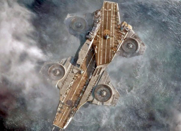 S.H.I.E.L.D. Helicarrier - The Avengers