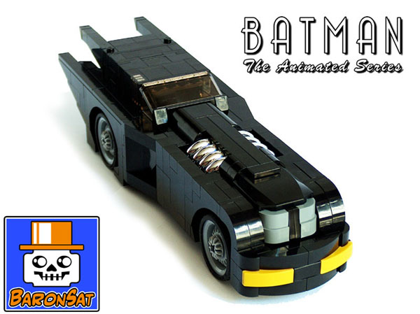 Batman : The Animated Series - The Batmobile by BaronSat