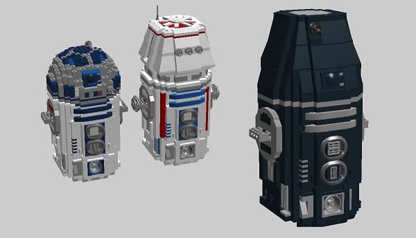 UCS Astromech Droids par Tontus 