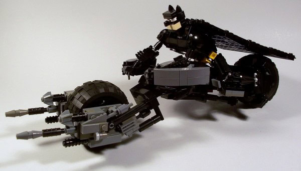 Batman & Batpod (Moodland Scale)