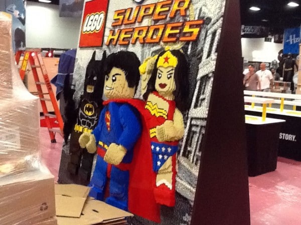 LEGO Stand @ San Diego Comic Con 2012