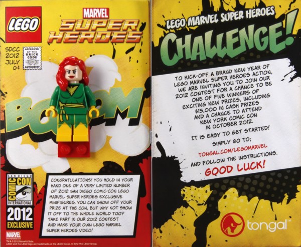 SDCC 2012 - LEGO Super Heroes Marvel Exclusive Minifig - Phoenix